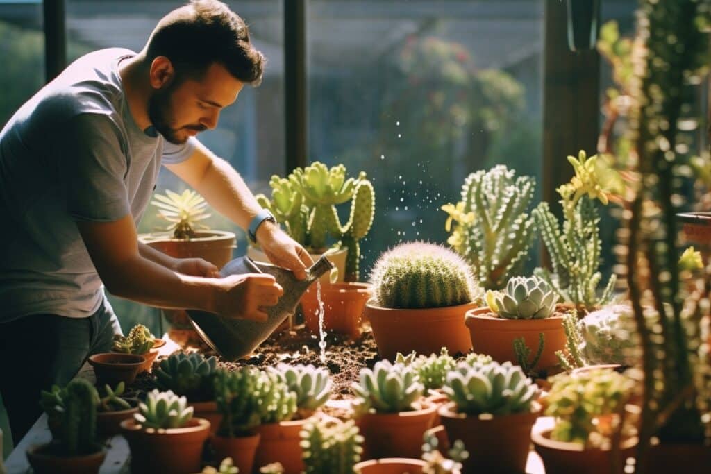 arrosage idéale pour les plantes grasses